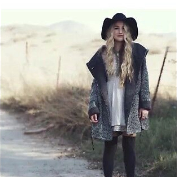 Free People Jackets & Blazers - Free People Satellite Image Swing Coat